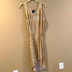 H&M gold dress-size Medium